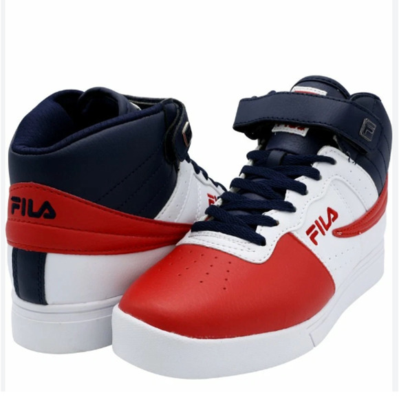 Fila Vulc 13 Mid Plus sneakers. NEW in box Kids Size 2.5 Priced below MSRP!!! - Picture 2 of 4